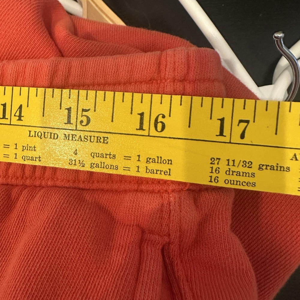 Offline By Aerie Sweatpants Joggers Large Orange With Drawstring. - Picture 5 of 8